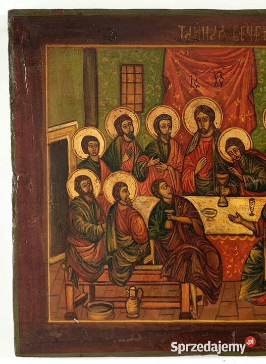 Ikona Ostatnia Wieczerza 139 Malarstwo mazowieckie Warszawa