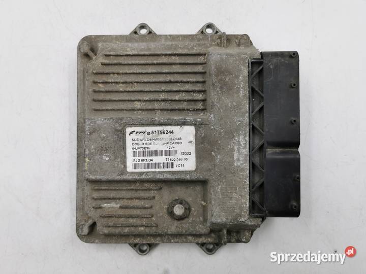 Sterownik Silnika Fiat Doblo 13 JTD 51796244 MJD Wyszków