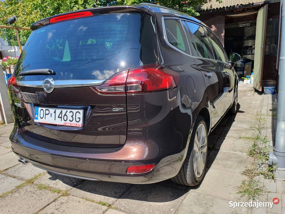 Opel Zafira C Tourer 7 os Biksenon Alu 18 Polski 254000km Opole