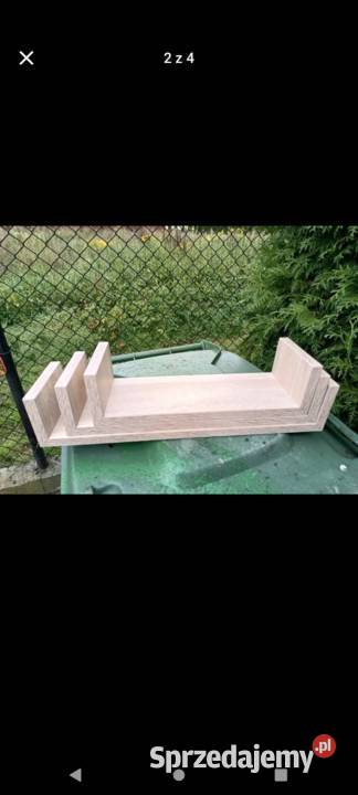 Zestaw 3 półek na ścianę dąb sonoma Jaktorów sprzedam