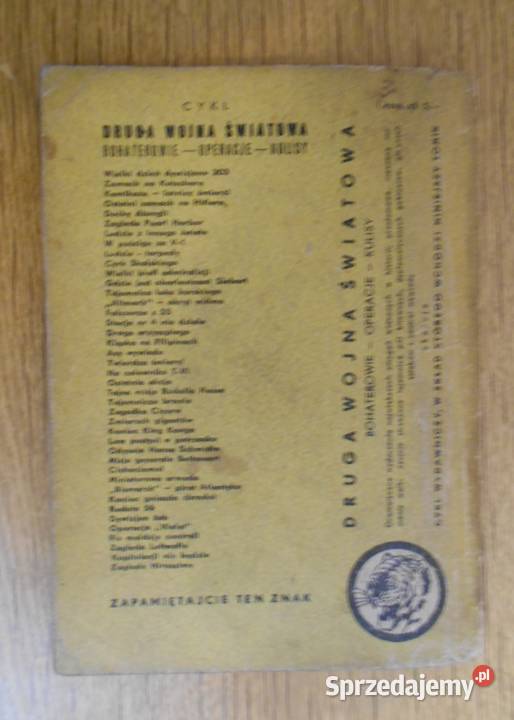 Żółty Tygrys Operacja Biegun Północny 1960 Parczew