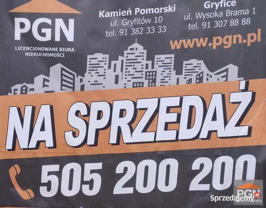 Działka 1083m2 Wolin sprzedam