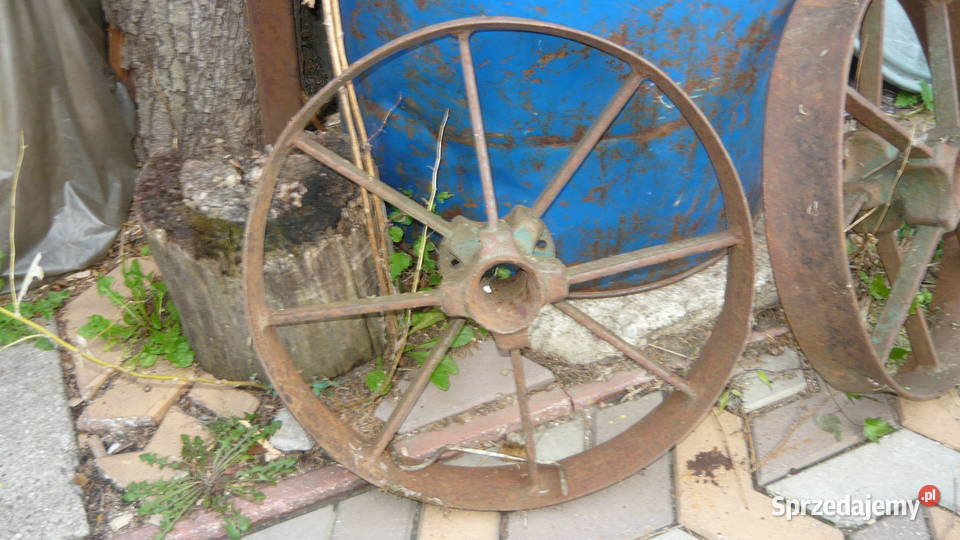 Koła zestaw koło stare ośmioramienne 45 średnicy Sokółka