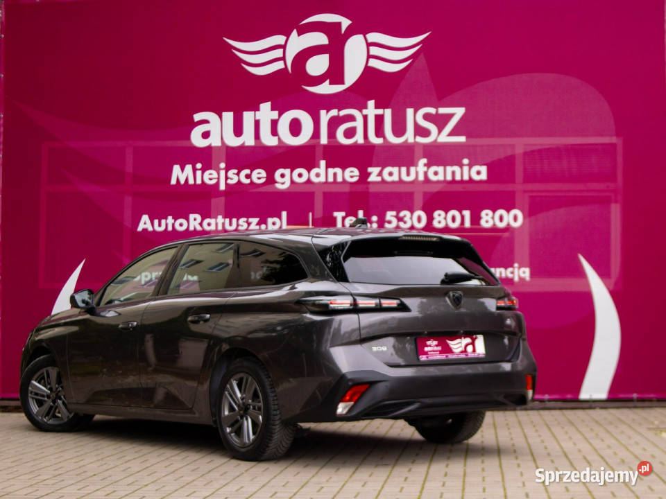 Peugeot 308 SW AutomatOrg LakierPełny czujnik zmierzchu Warszawa sprzedam