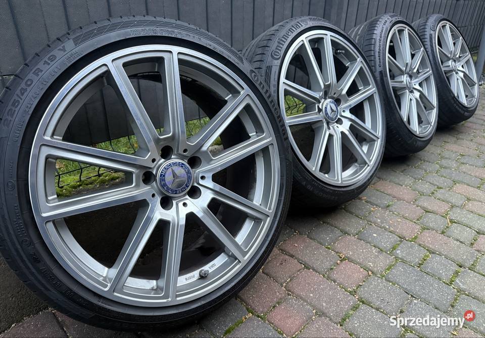 19 Mercedes felgi koła do W213 W218 czujniki BMW Lubasz