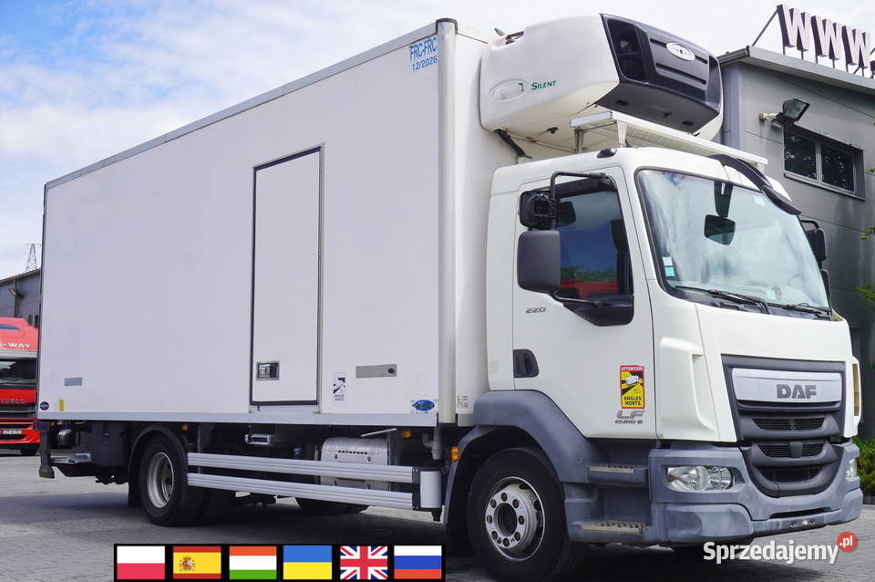 DAF LF 220 Chłodnia 16 EPAL Multitemp Carrier automatyczna