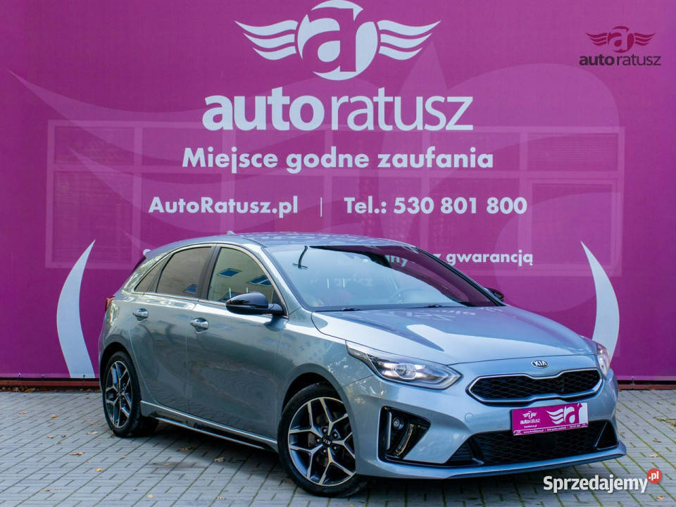Kia Nowy Ceed GT LineBogate Wyposażenie Faktura wielofunkcyjna kierownica Samochody osobowe Warszawa