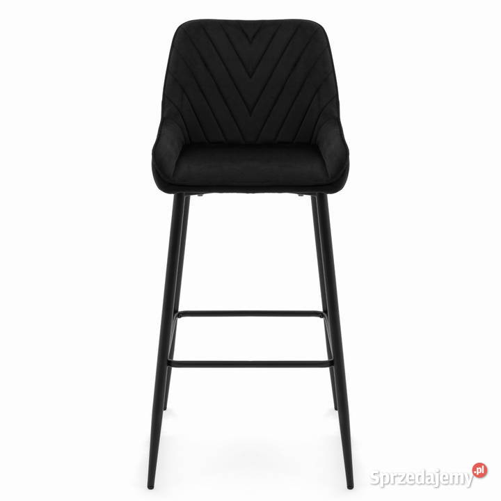 Czarny Hoker Tapicerowany Vasto Wysyłka 24H wielkopolskie Tarchały Małe sprzedam