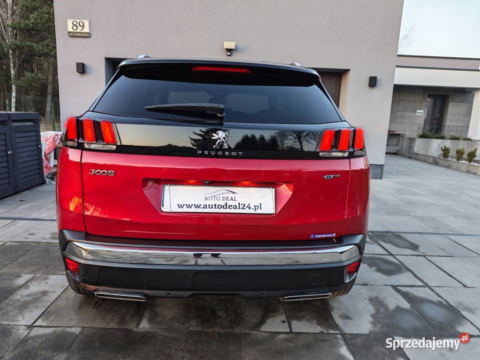 Peugeot 3008 GT 20HDI 180 Automat Full Przebieg Jędrzejów