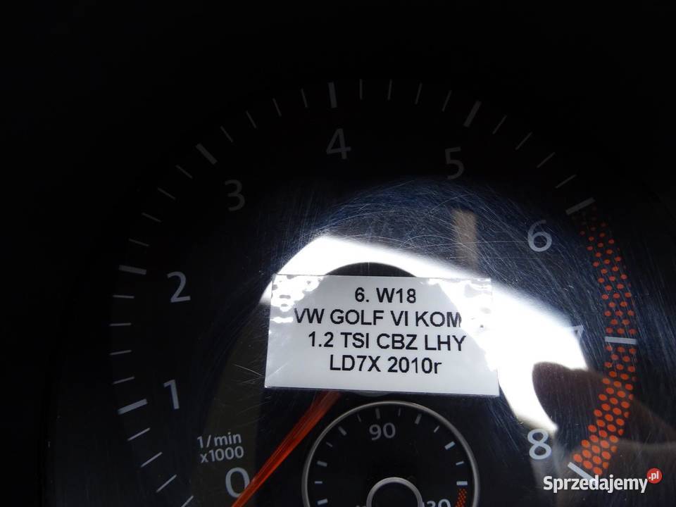 LICZNIK ZEGARY ZEGAR 5K0920970M 12 TSI VW GOLF sprzedam
