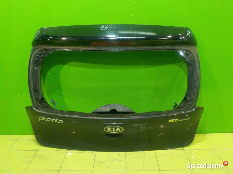 KIA PICANTO II 11r 5D klapa tyl Suków sprzedam
