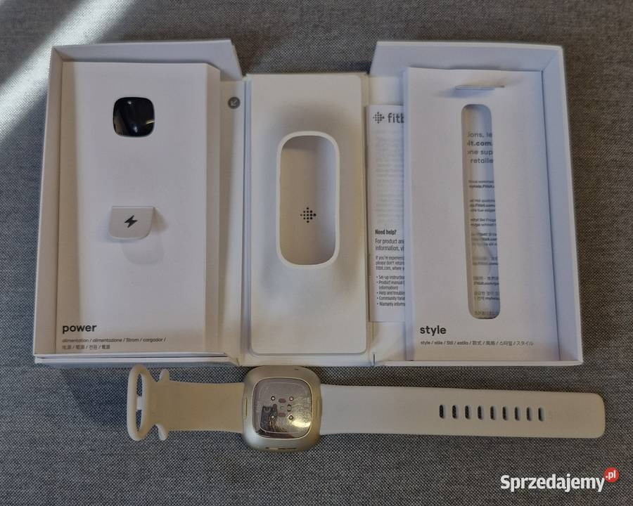Smartwatch Fitbit Sense beżowy FB512GLWT podkarpackie sprzedam