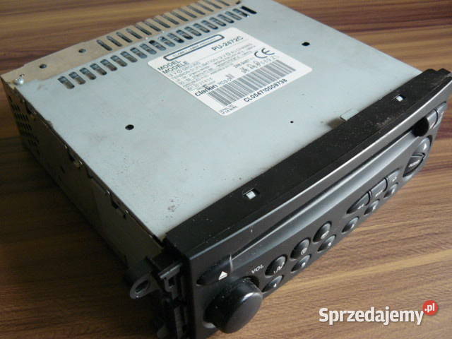 Citroen fabryczny radioodtwarzacz cd Clarion 100