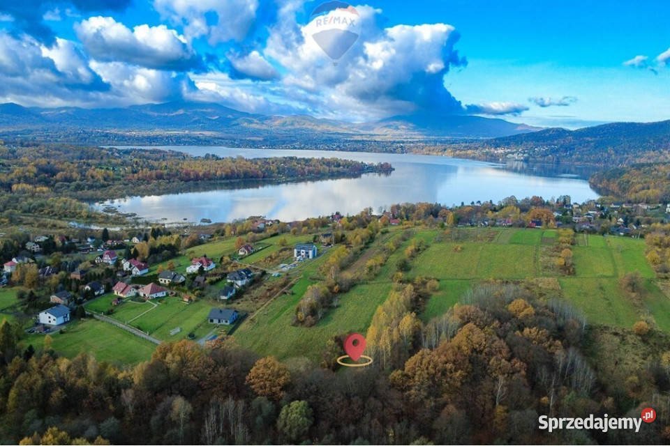 Działka rolna 848 m w Oczkowie śląskie Żywiec