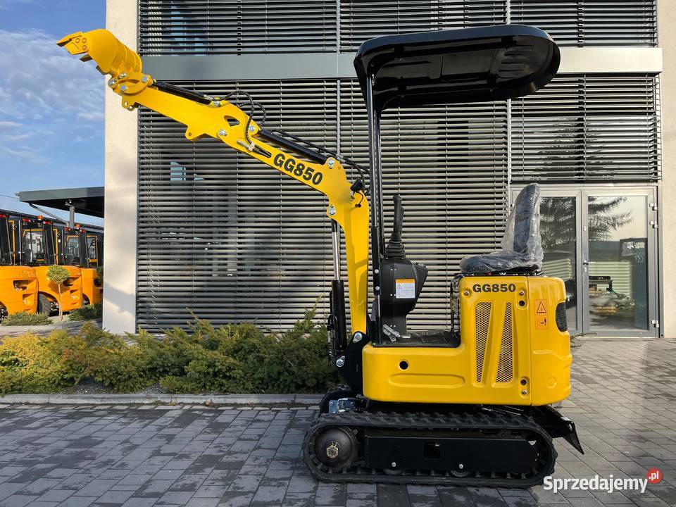 Kubota i Gunter Grossmann Minikoparka GG1000 Gąsiennice podlaskie Jedwabne