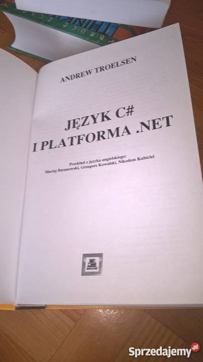 Język C i Platforma NET Książki naukowe i popularnonaukowe Kraków