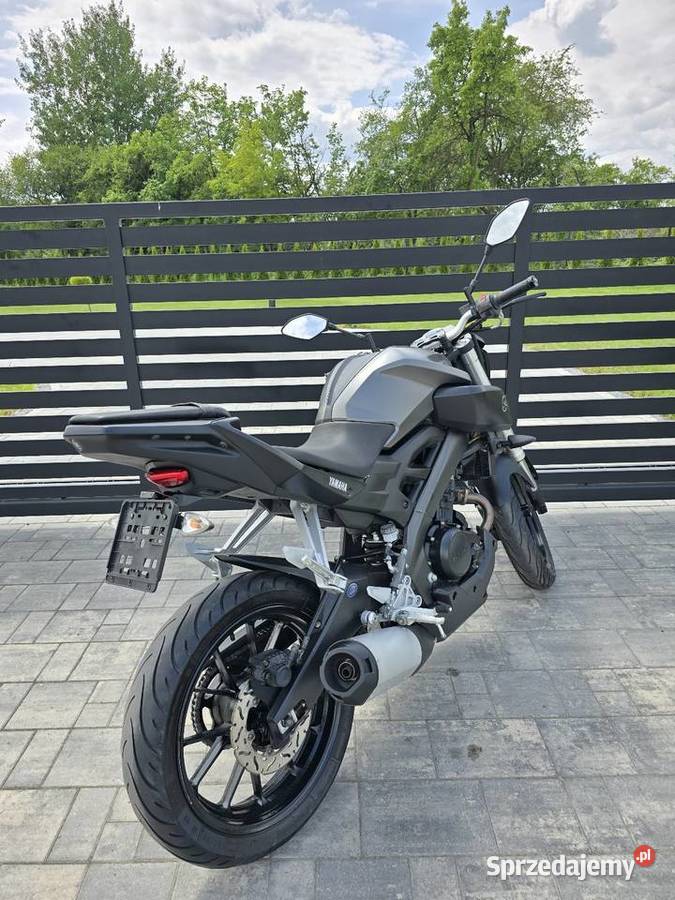 Yamaha MT 125 2016r Niski Przebieg Kat B mazowieckie