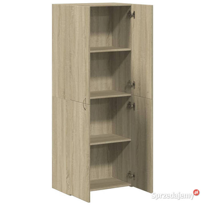 Szafka na dokumenty dąb sonoma 60x32x153 Warszawa