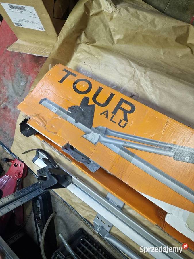 uchwyt rowerowy na dach amos tour alu z zamkiem sprzedam