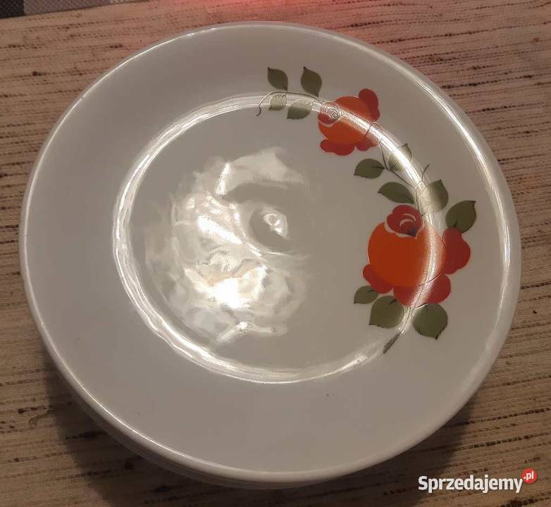 Piękne porcelanowe talerze firmy z Bavarii Talerze i talerzyki małopolskie Kraków