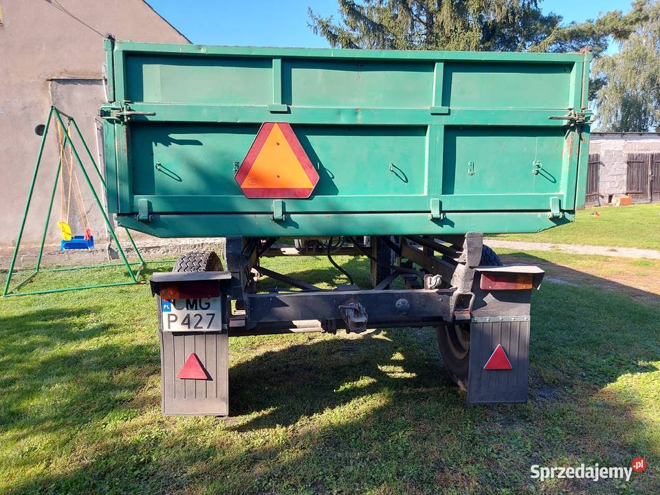 Przyczepa rolnicza Autosan D50 6 Ton Sztywna Wylatowo