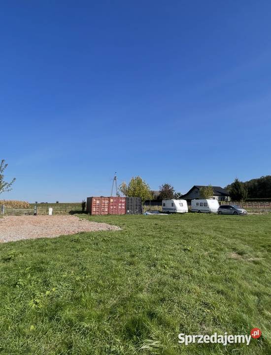 Do wynajęcia kontener morski 33 m duży plac