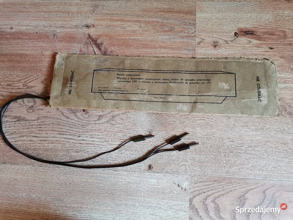 Stara antena radioiowa z czasów PRL u małopolskie Kraków