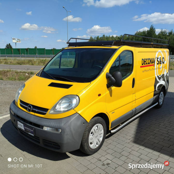 Opel Vivaro Rok produkcji 2006 Lipówki