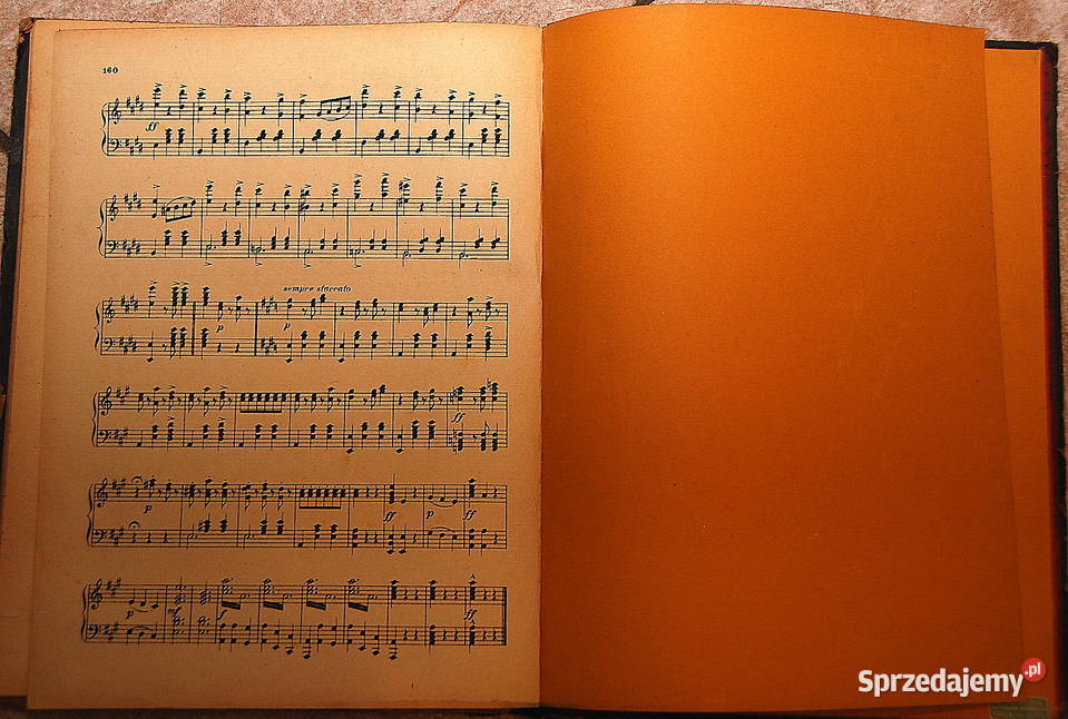 Zabytkowe przedwojenne nuty muzyka Perlen der Pozostałe