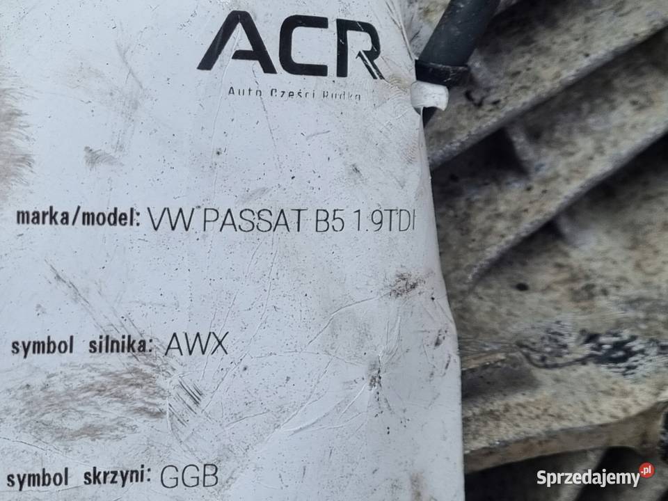 VW Passat B5 19 TDI SKRZYNIA BIEGÓW GGB manualna Janów