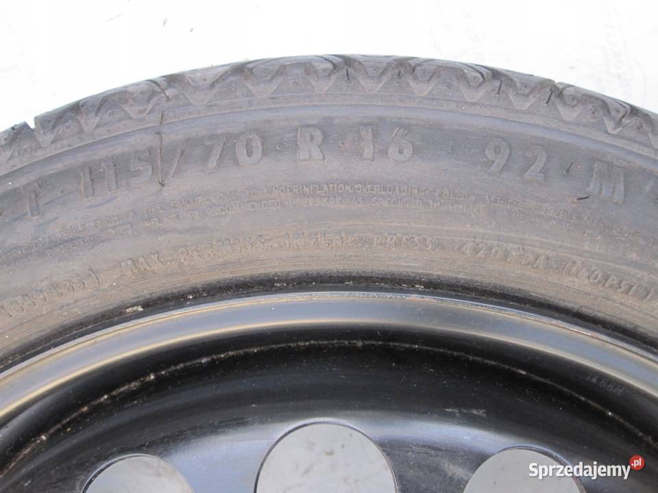 OPEL VECTRA C koło dojazdowe 1157016 92M 5x110 świętokrzyskie