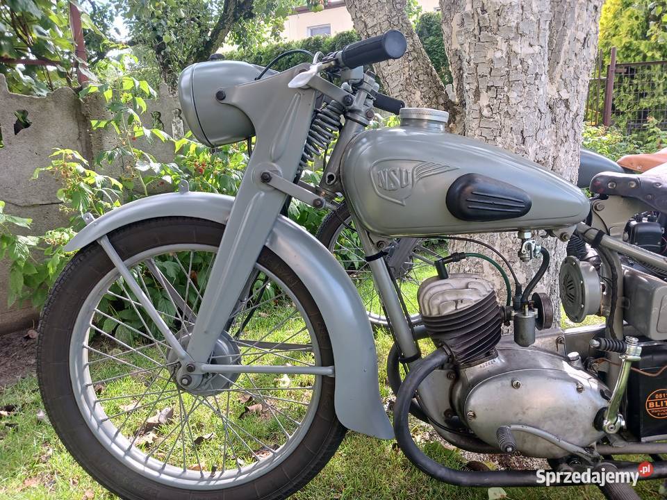NSU 125 ZDB 1942 r NSU Września