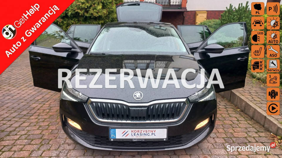 koda Scala Climatronic Kierwielof Salon FV23 aluminiowe felgi Gdańsk sprzedam