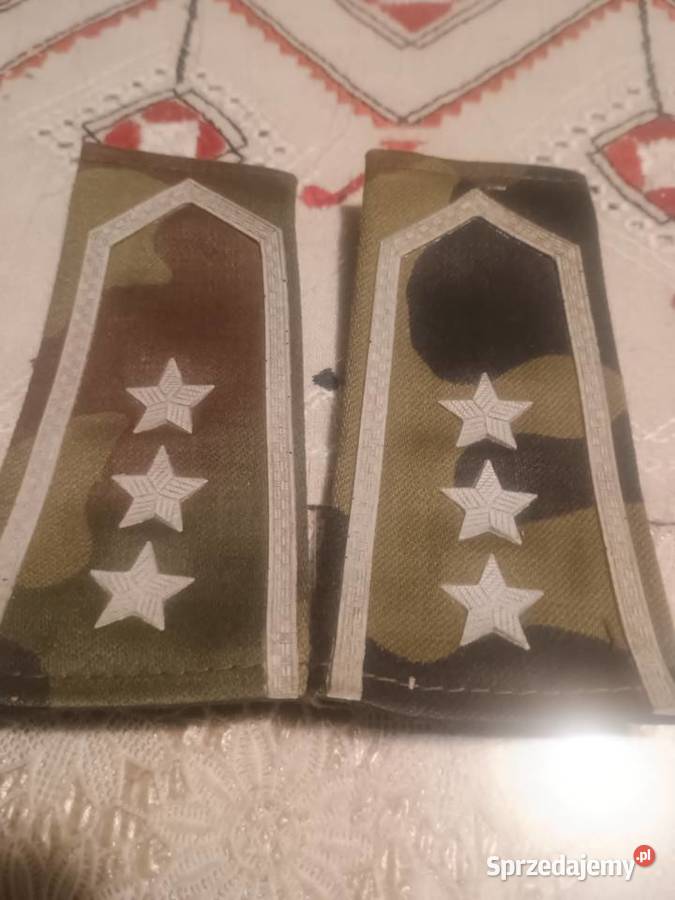 pochewki na mundur WP kapitan chor Kraków