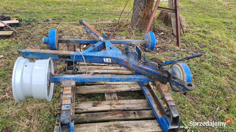 Przyczepa 5 m aluminiowe burty tandem hamulec Ostrowiec Świętokrzyski