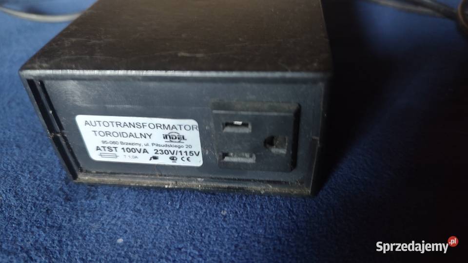 Autotransformator Toroidalny ATST 100VA 230V115V Pozostałe Sanok
