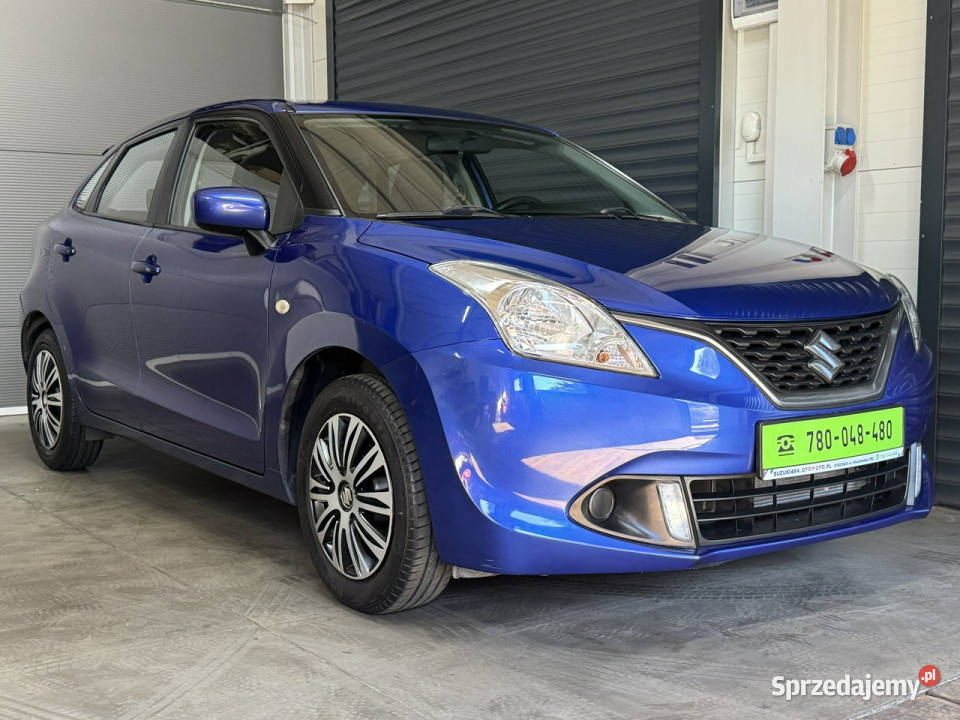 Suzuki Baleno Salon 1 Właściciel Bezwypadkowy granatowy Chechło sprzedam