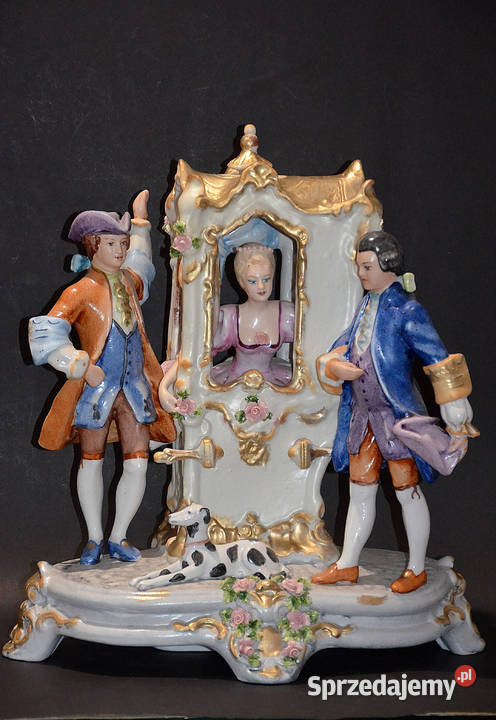 Porcelana ROCERAM figurka LEKTYKA duża 42x42 Środa Wielkopolska