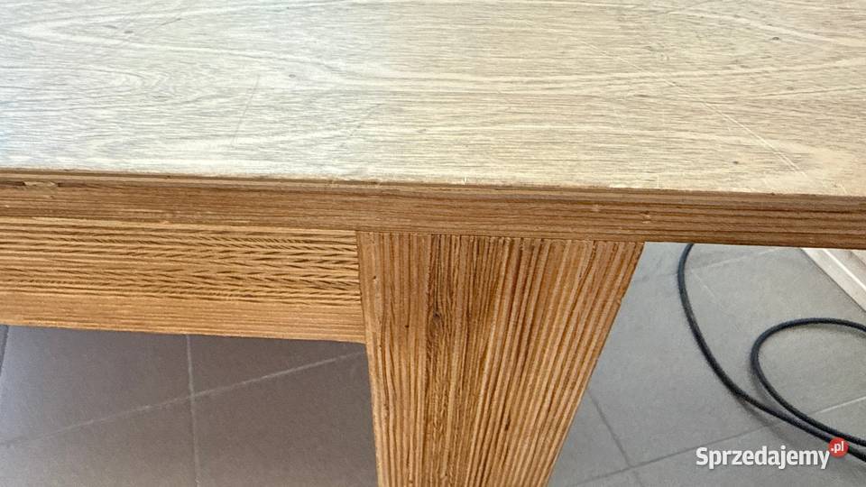 Biurko lada ze sklejki projekt architekta Biurka mazowieckie