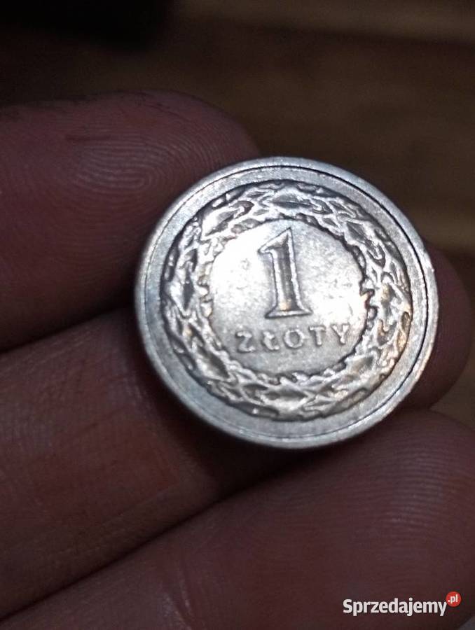 sprzedam monete 1 zloty 1991r Chełm sprzedam
