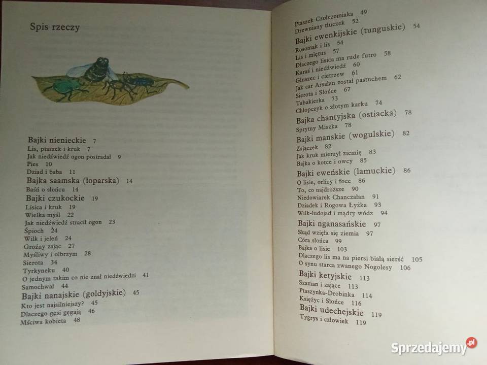 Bajki Ludów Północy przeł JBrzechwa bajki baśnie