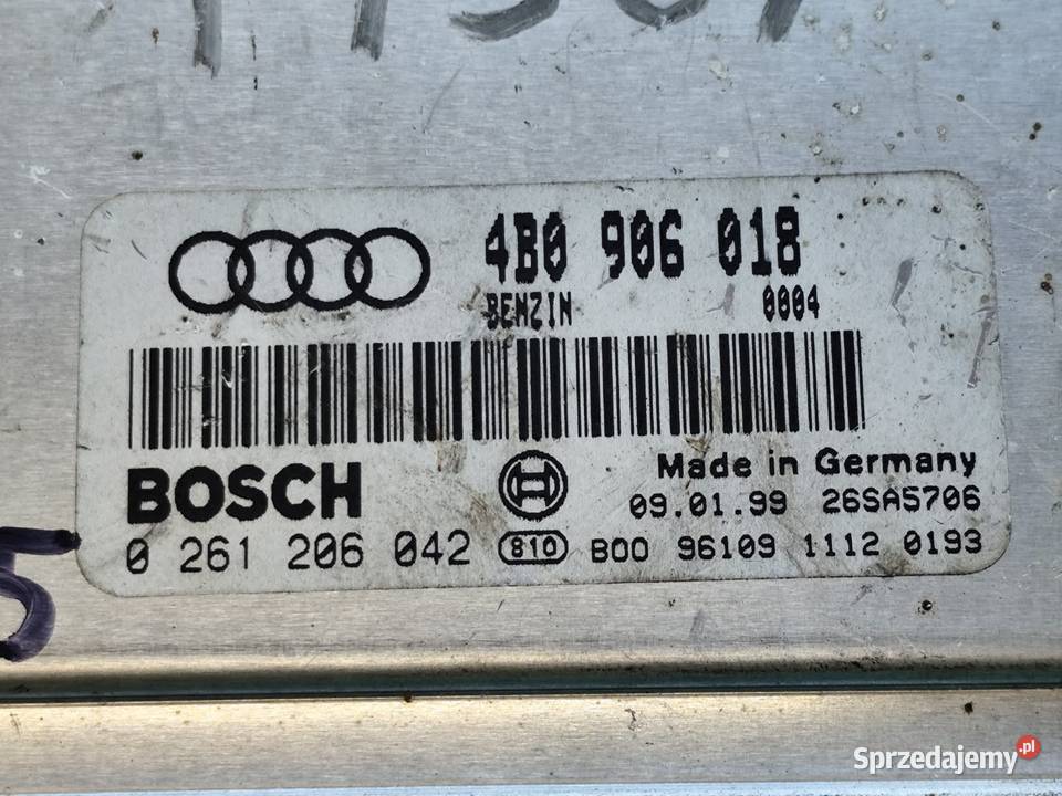 Vw Passat B5 Audi A4 A6 18 Sterownik Komputer