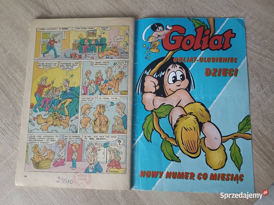 Komiks Alf 31992 plus The Punisher 81992 Pozostałe