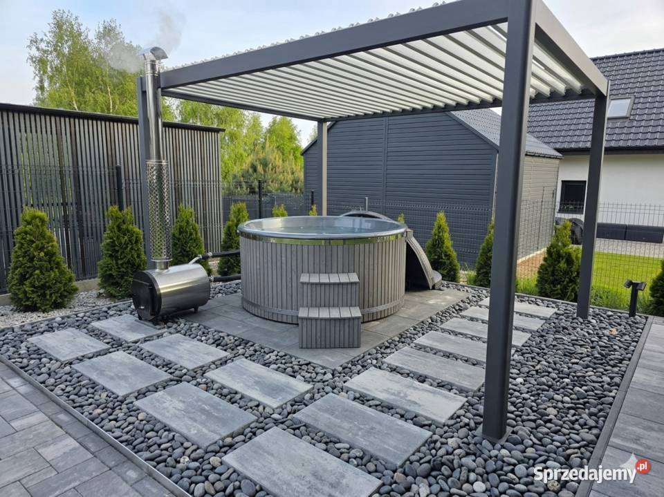 Kompleks SPA sauna balia ogrodowa na drewno Starogard Gdański