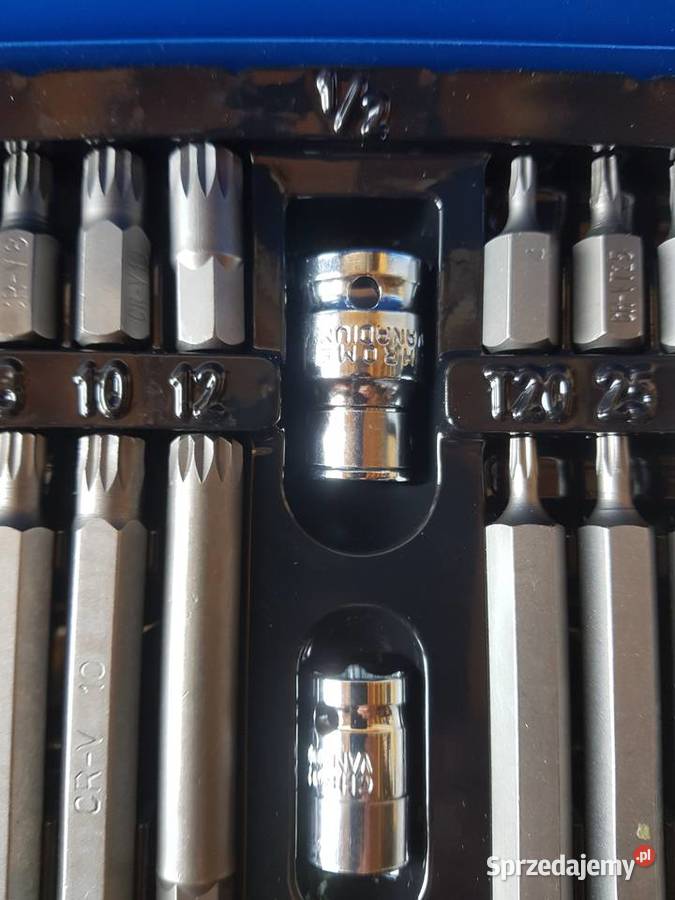 FALON TECH Zestaw bitów Imbus TORX Spline 40el Ręczne Głogowa sprzedam