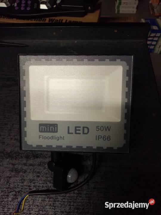 lampa LED 50w z czujnikiem ruchu Wyposażenie wnętrz Lublin sprzedam