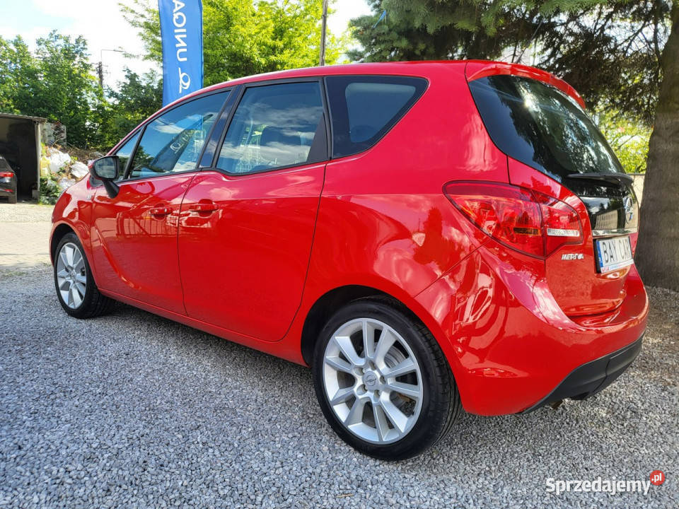 Opel Meriva 14 100 100 I Właściciel 100 Przebieg łódzkie