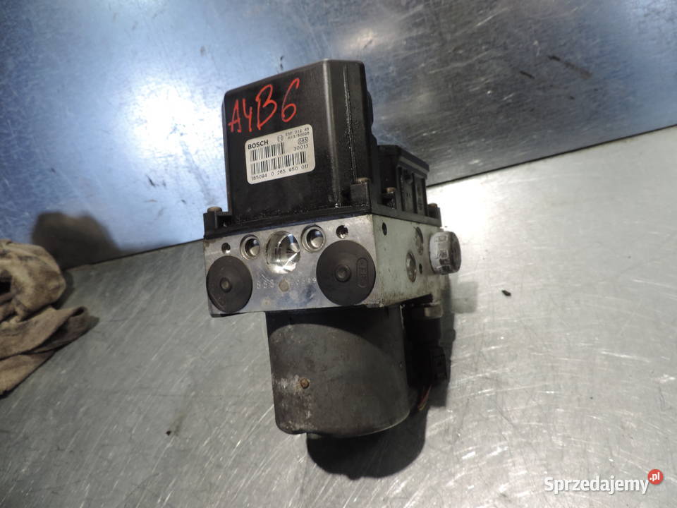 POMPA ABS AUDI A4 B6 0265950011 Rok produkcji 2002 Układ ABS i ESP Nowy Sącz