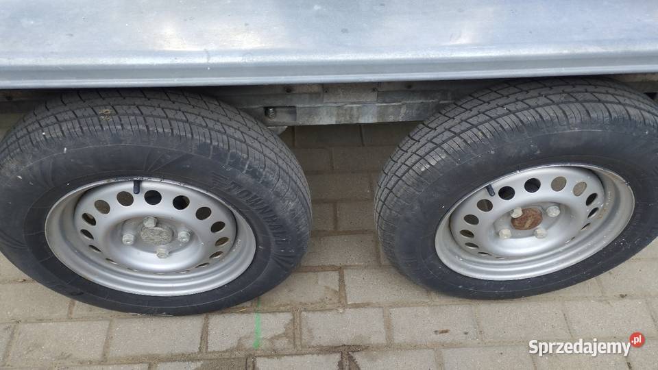 Rydwan dmc 750 przyczepka dwuosiowa towarowa Giżycko