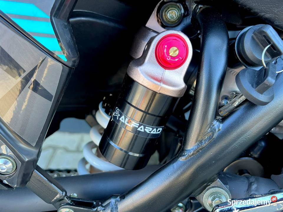cross alfarad T7 lift 250cc lampa osłony Karkosy